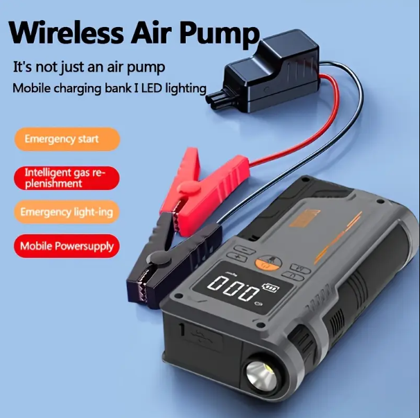 ARRANCADOR DE BATERÍA CON INFLADOR - Imagen 16