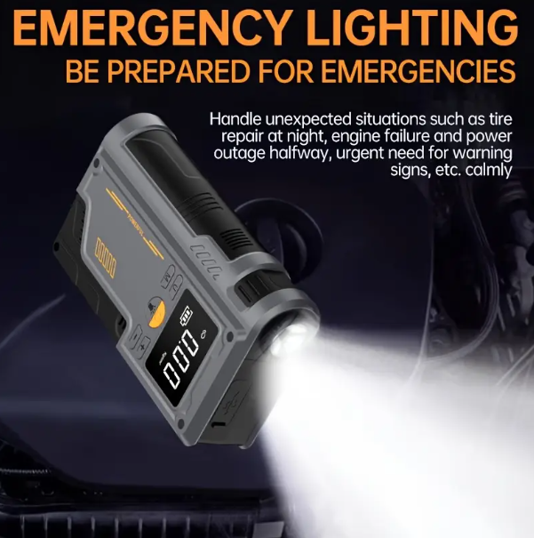 ARRANCADOR DE BATERÍA CON INFLADOR - Imagen 17