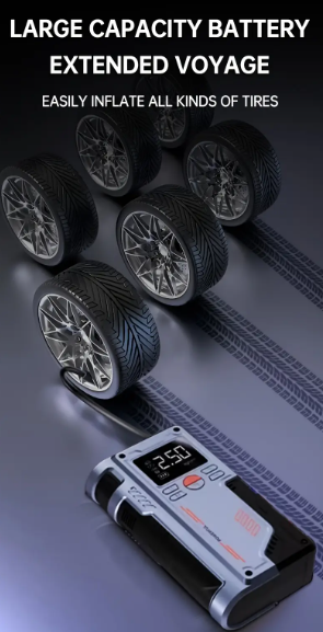 ARRANCADOR DE BATERÍA CON INFLADOR - Imagen 14