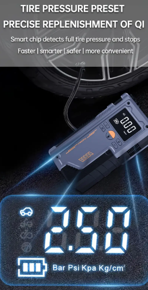 ARRANCADOR DE BATERÍA CON INFLADOR - Imagen 12