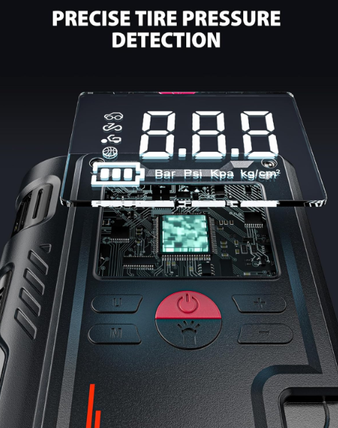 ARRANCADOR DE BATERÍA CON INFLADOR - Imagen 7