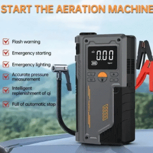 ARRANCADOR DE BATERÍA CON INFLADOR