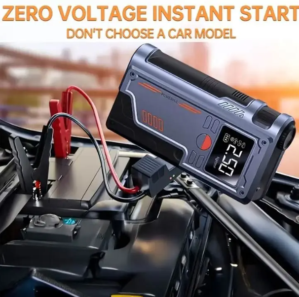 ARRANCADOR DE BATERÍA CON INFLADOR - Imagen 4